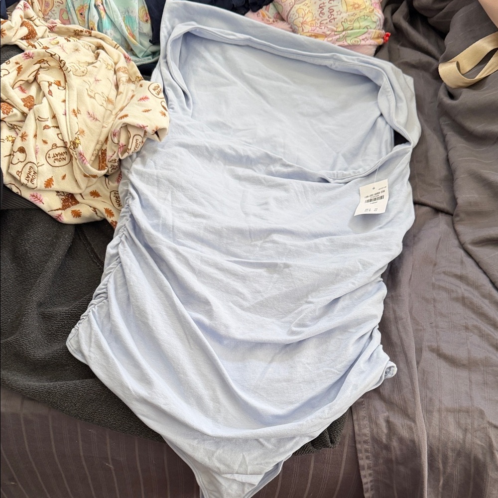 Abercrombie & Fitch Light Blue Bodysuit